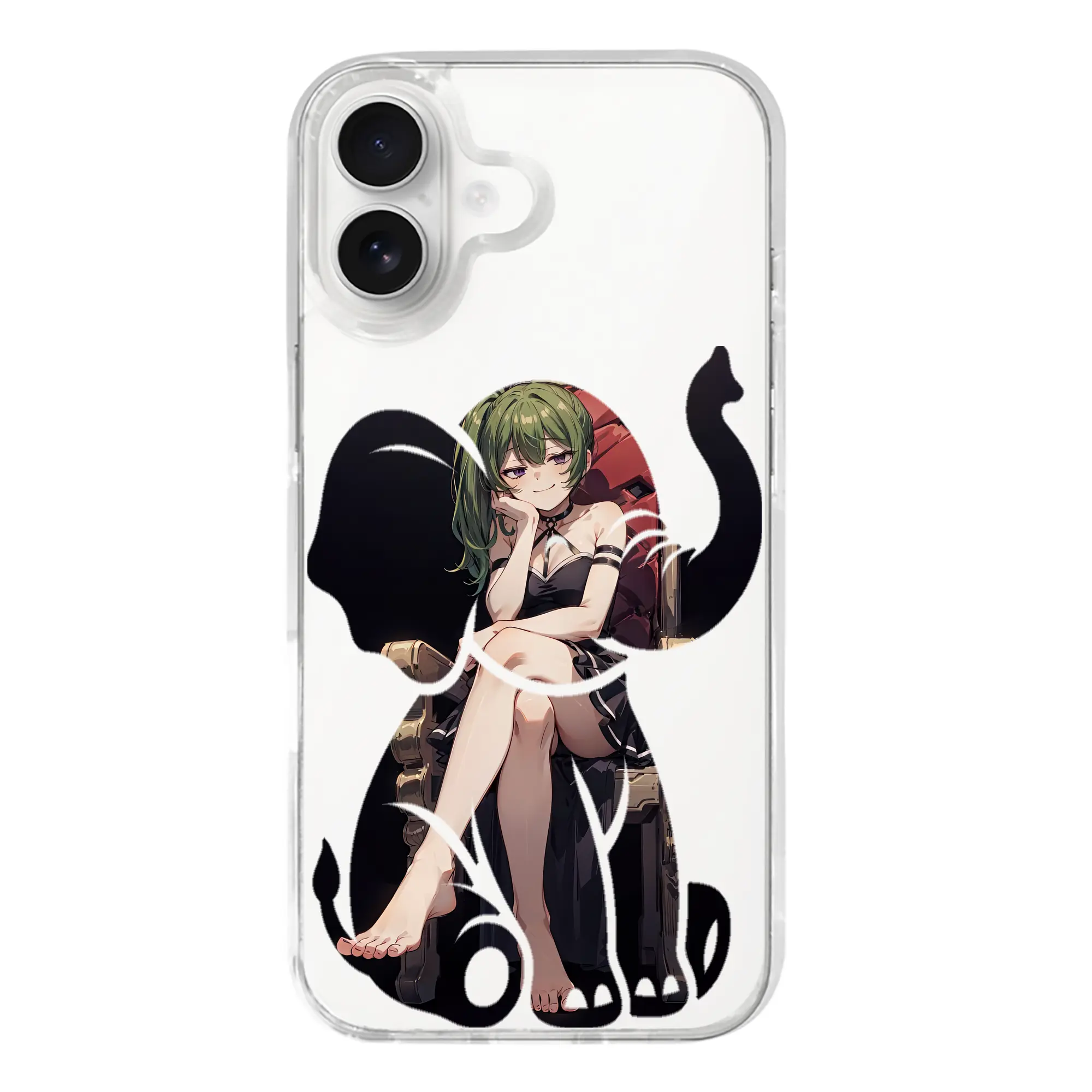 葬送のフリーレン（Frieren） グッズ,ユーベル（Übel） - iPhone 17シリーズ 透明スマホケース – 薄型・耐衝撃・精密フィット保護カバー